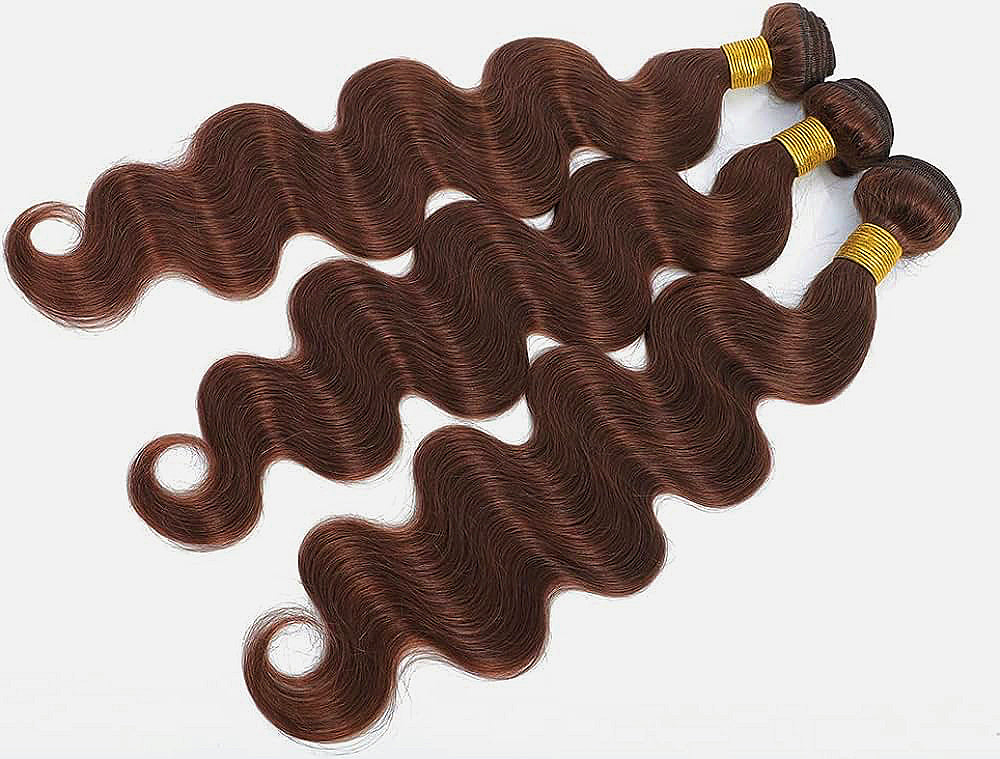 Luxury Human Hair Bundles - Chocolate Brown