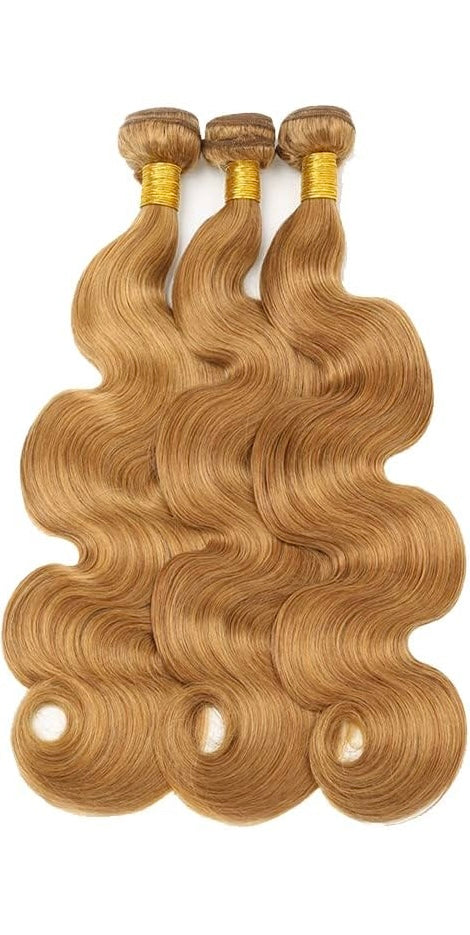 Luxury Virgin Human Hair Bundles - Honey Blonde